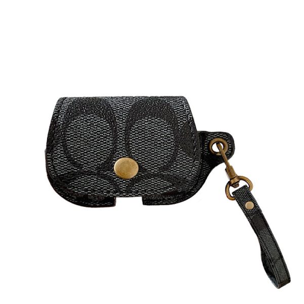 Leather Coach AirPods Pro Case White-CC231215 - 图片 16