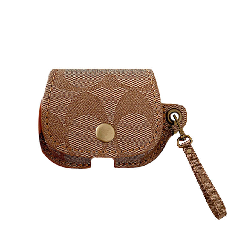 Leather Coach AirPods 3rd Generation Case Brown-CC231215 - 图片 22