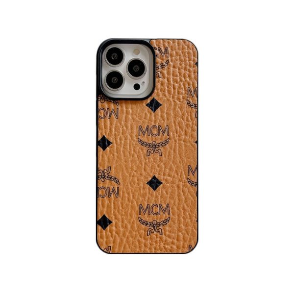 MCM iPhone Case  Yellow-MCK240603 - 图片 7
