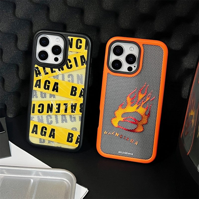 BB Yellow & Red iPhone Case - 图片 4