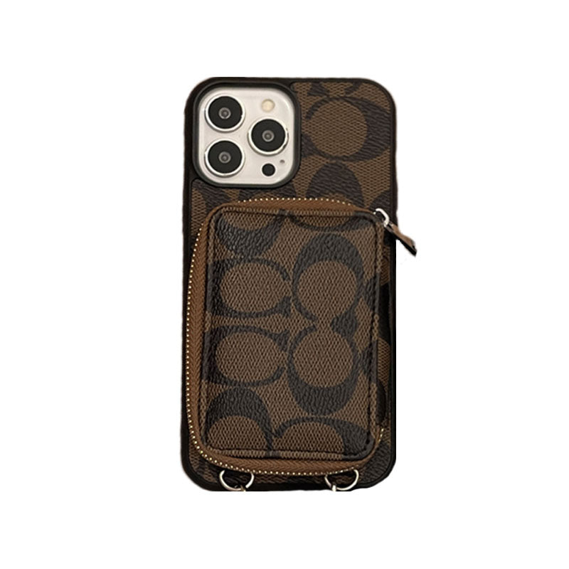 Coach iPhone Case With Wallet Coffee-LQB241412 - 图片 7