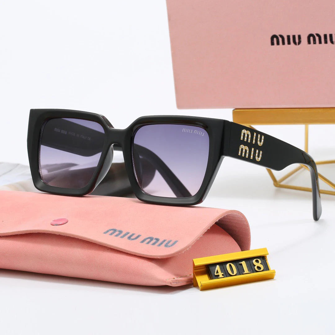 Luxury square frame universal sunglasses 4018 - 图片 12