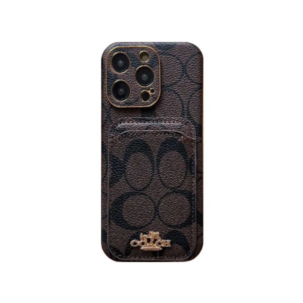 Coach iPhone Case With Card Holder Black  -KB241651 - 图片 10