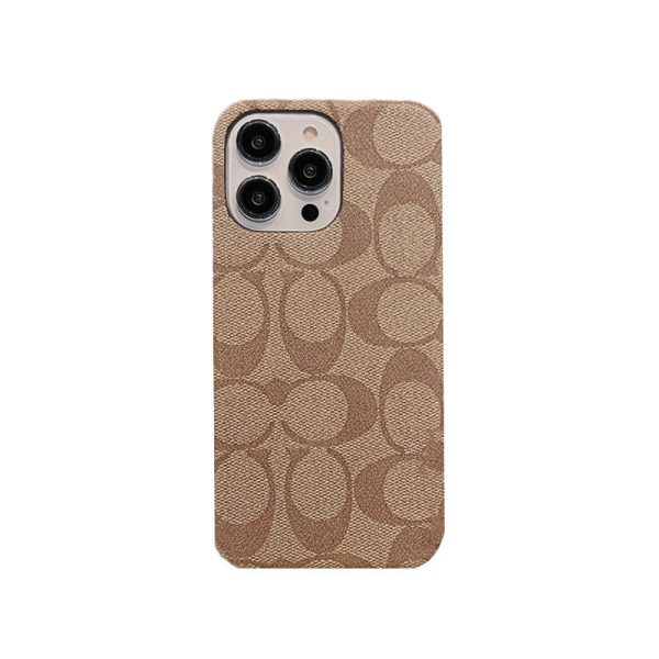 Classic Coach iPhone Case Brown -JDK241426 - 图片 9