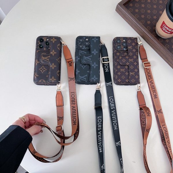 Lou Side Card Holder Crossbody iPhone Case - 图片 9