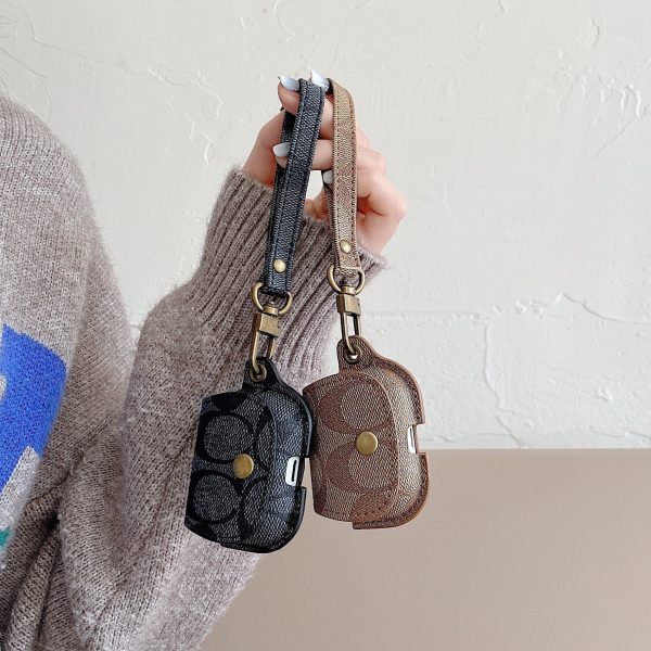 Leather Coach AirPods 3rd Generation Case Black-CC231215 - 图片 27