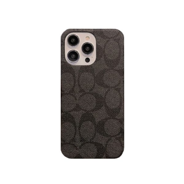 Classic Coach iPhone Case Brown -JDK241426 - 图片 8