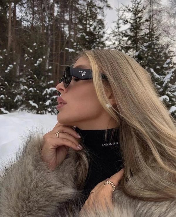 Polygonal Retro Unisex Sunglasses 8251 - 图片 7