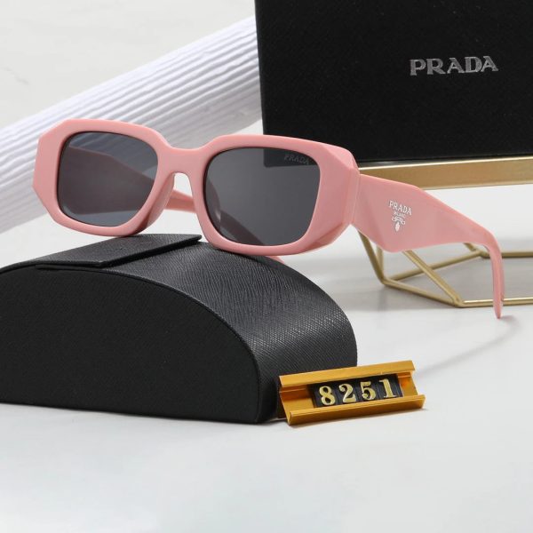 Polygonal Retro Unisex Sunglasses 8251 - 图片 21