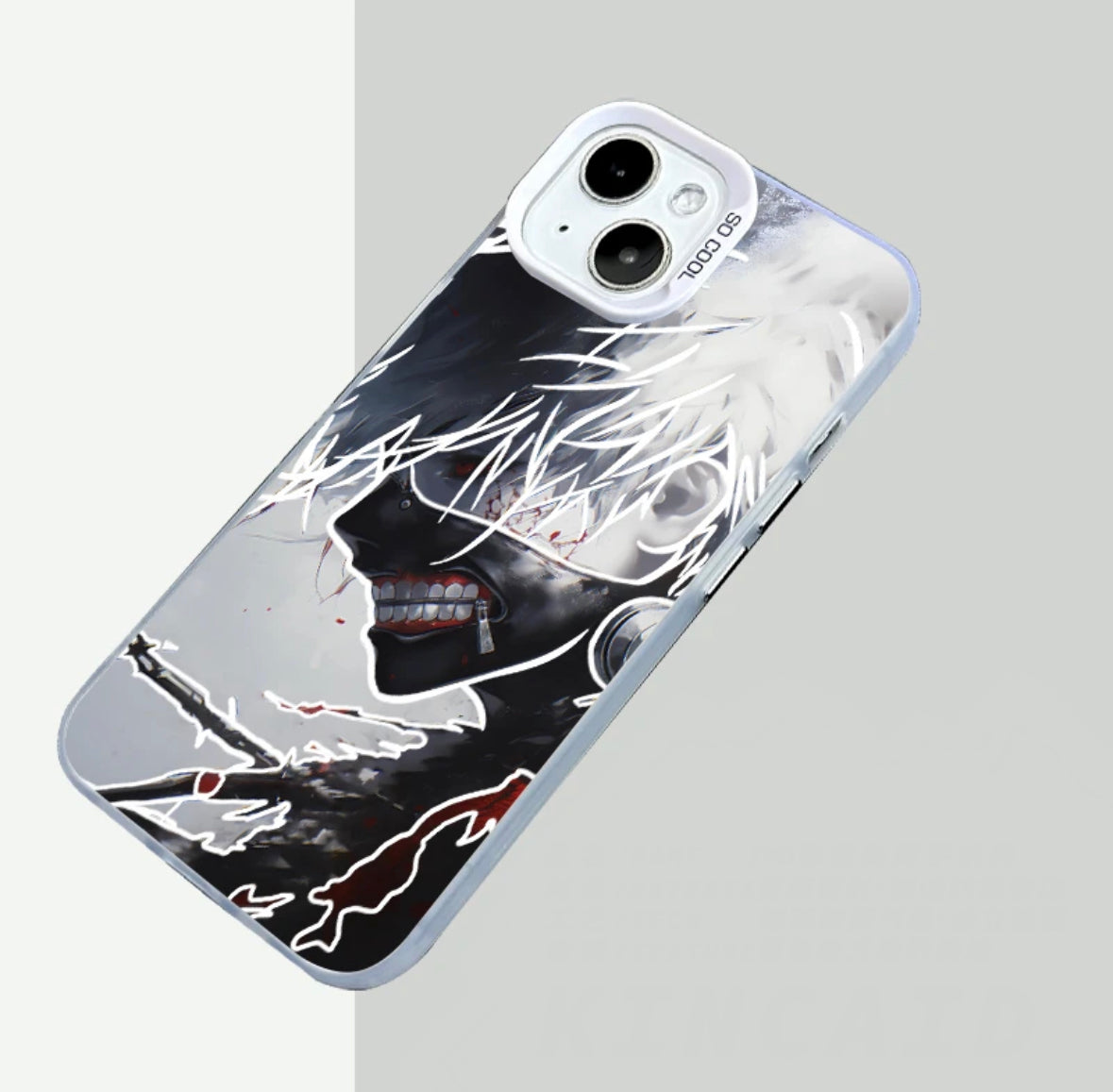 TOKYO GHOUL KEN KANEKI ANIME ANIME PHONE CASE - 图片 3