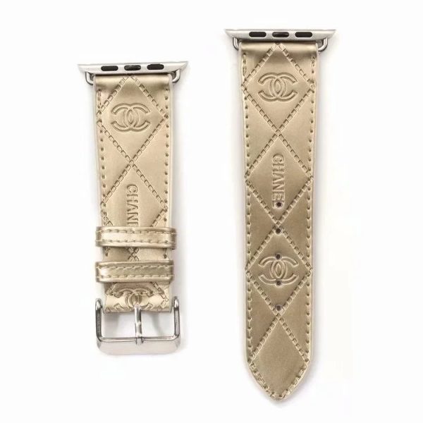 GLOSSY LEATHER APPLE WATCH BAND - 图片 15