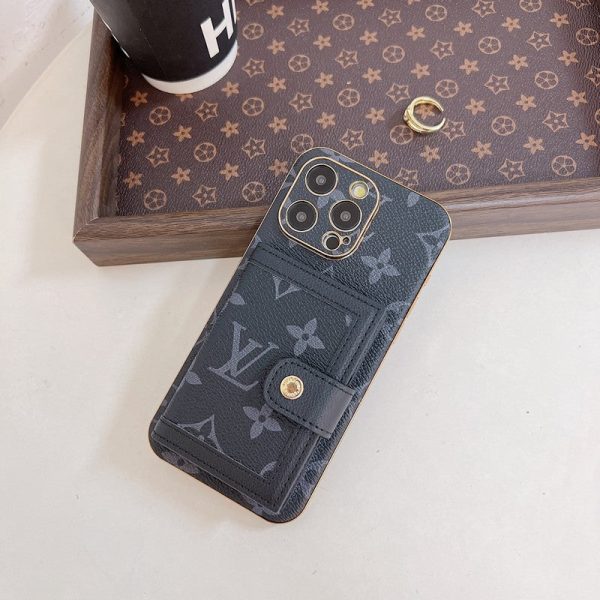 Lou Classic Color Card Bag iPhone Case - 图片 3