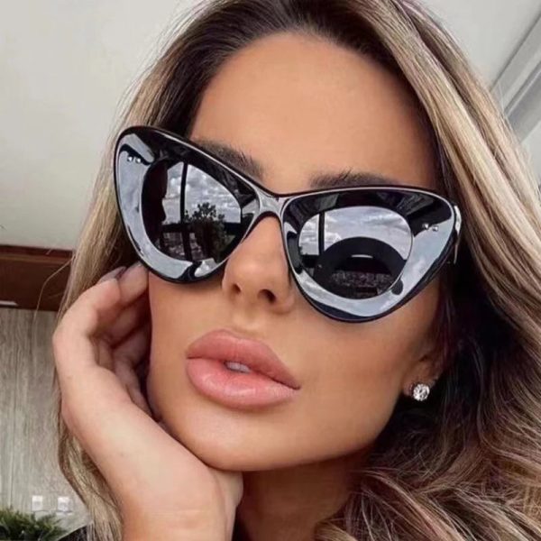 Cat Eyes SUNGLASSES 1590 - 图片 5