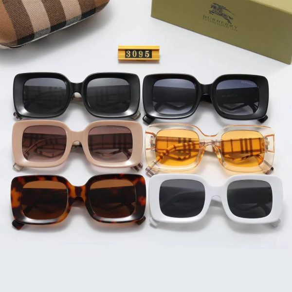 Luxury Square Frame Sunglasses 3095 - 图片 3