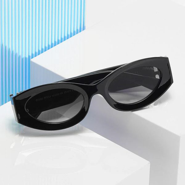 Retro cat-eye sunglasses - 图片 3