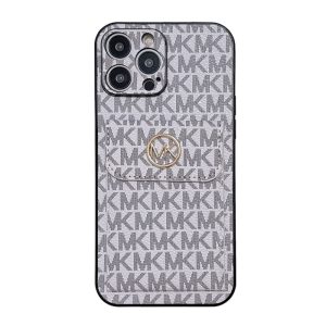 MK Card Bag Gold iPhone Case