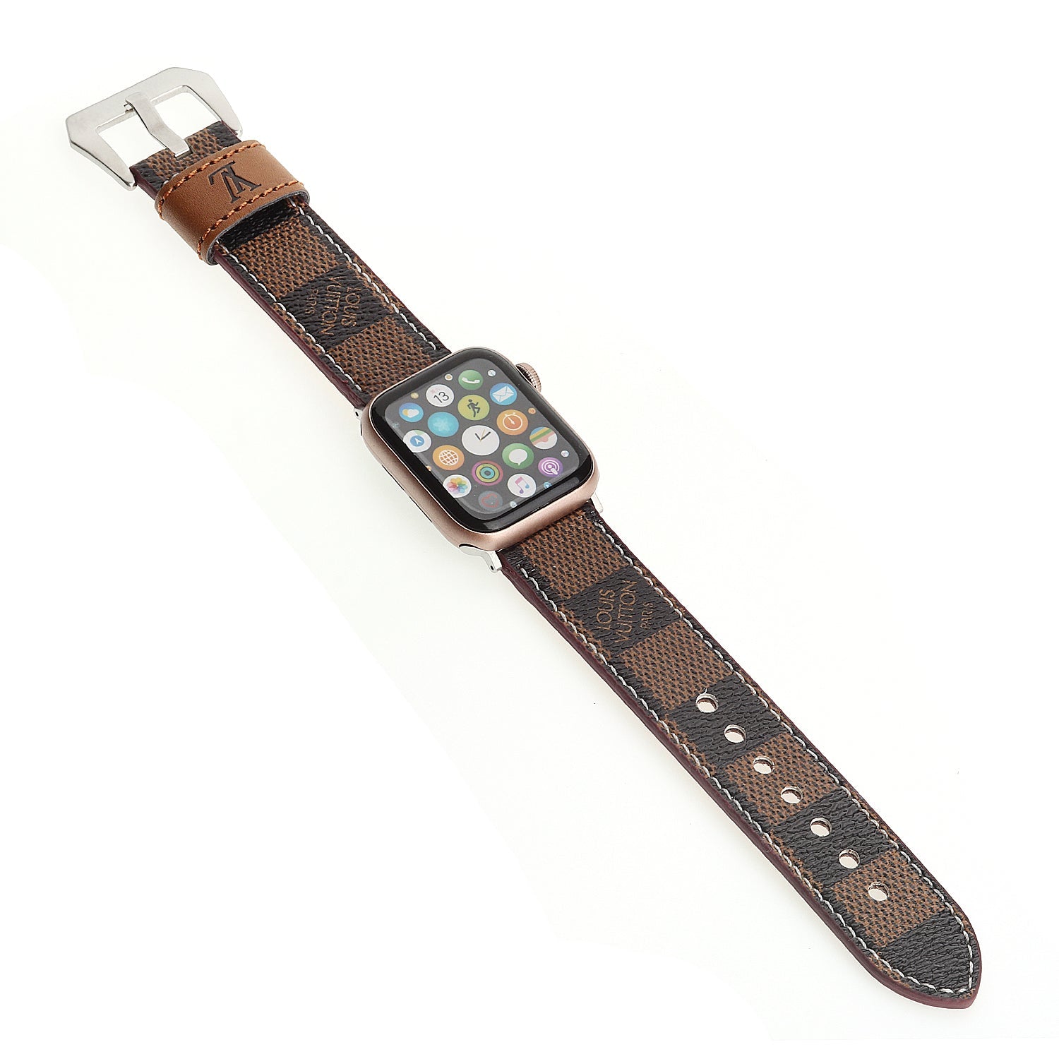 LEATHER CANVAS LUXURY APPLE WATCH BANDS - 图片 16