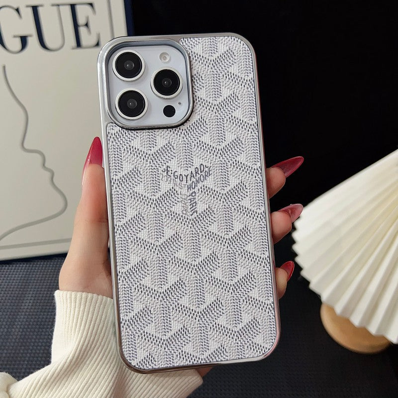Goya Multi-Color White Gold iPhone Case - 图片 9