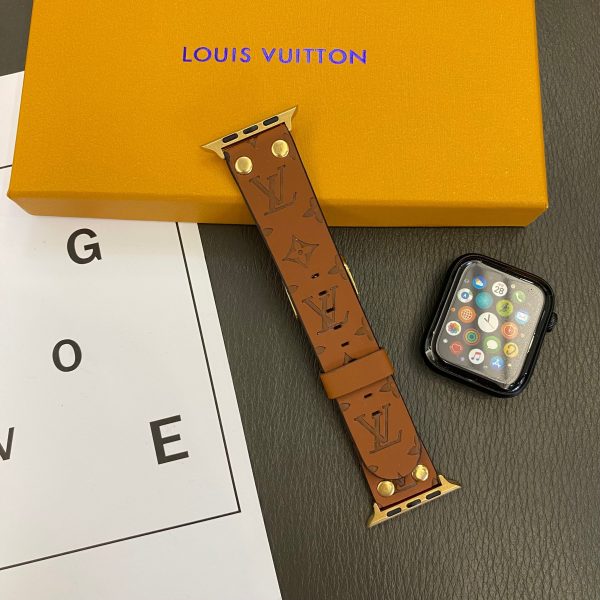 Bracelet de rechange Apple avec décoration en rivets et monogramme en relief WATCH BANDS - 图片 14