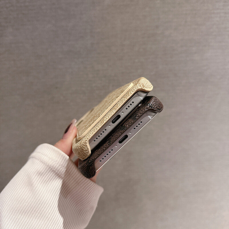 Classic Coach iPhone Case With Card Holder White -JQB240330 - 图片 5