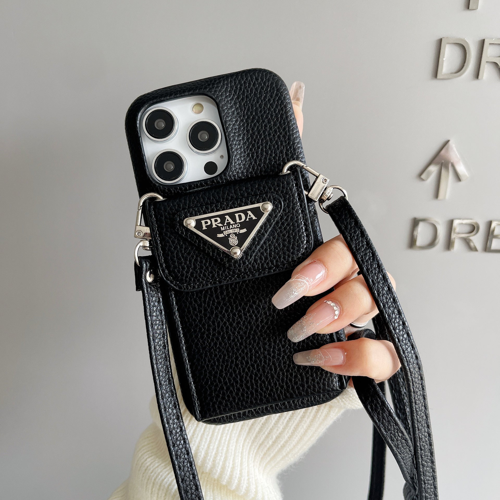 Pra Card Holder Chain iPhone 16 Case - 图片 5