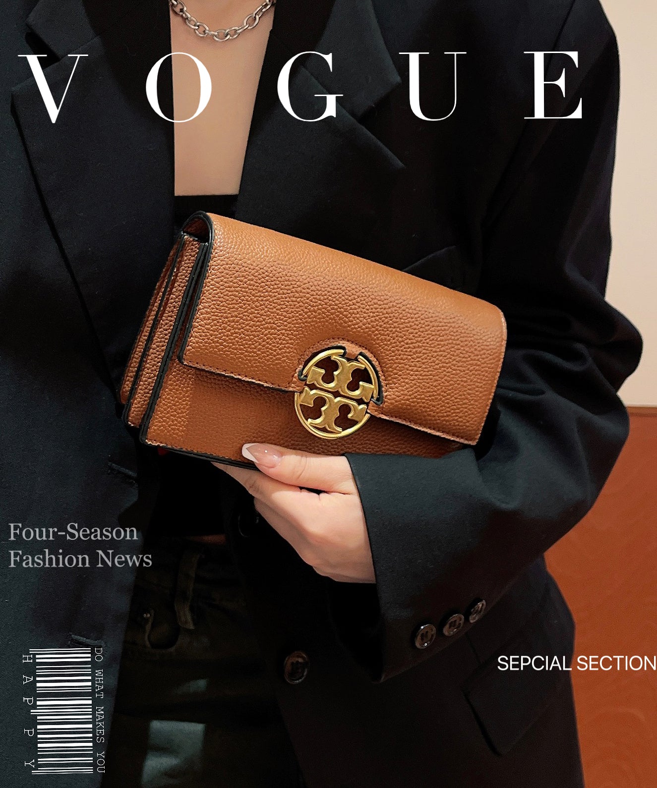 Crossbody Leather Bag - 图片 5