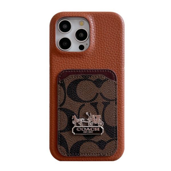 Coa Card Bag Leather iPhone Case - 图片 13