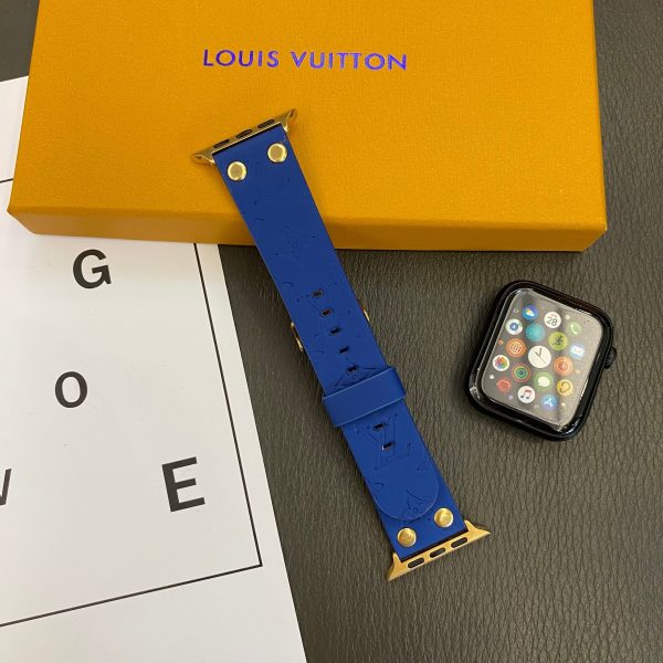 Bracelet de rechange Apple avec décoration en rivets et monogramme en relief WATCH BANDS - 图片 8