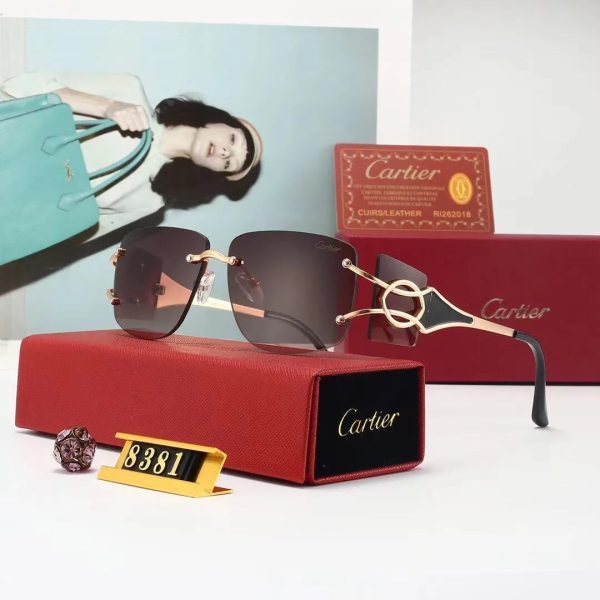Novel HD Metal Sunglasses8381 - 图片 5