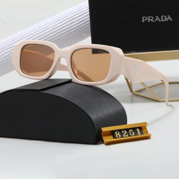 Polygonal Retro Unisex Sunglasses 8251 - 图片 12