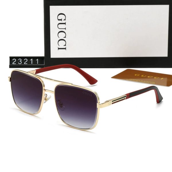 Fashion Polarized Metal Sunglasses 23211 - 图片 9