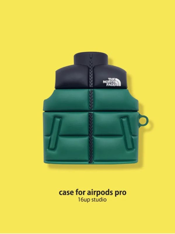 TNF down jacket style Airpods Case - 图片 6