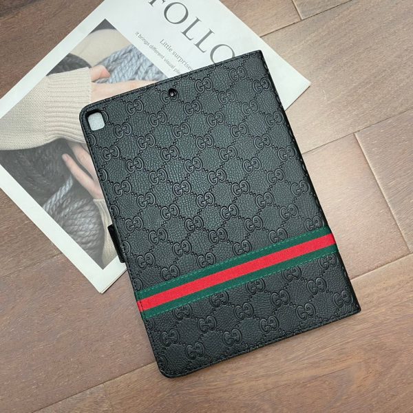 3D Embossing Flip Cover Holster Apple iPad Cases With Stand Function - 图片 16
