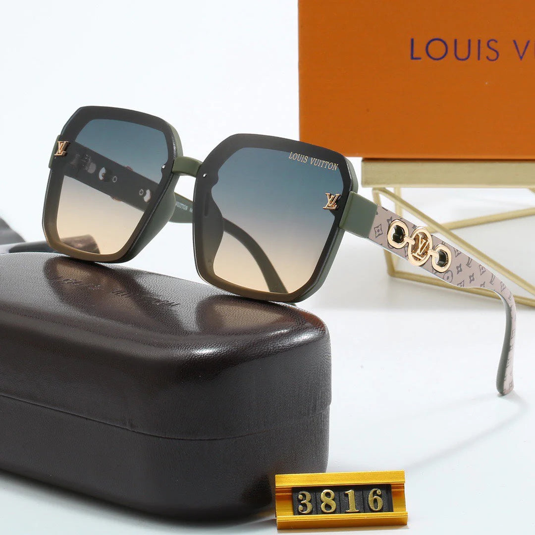 Full Logo Frame Sunglasses - 图片 6