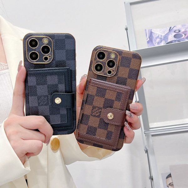 Lou Classic Color Card Bag iPhone Case - 图片 15