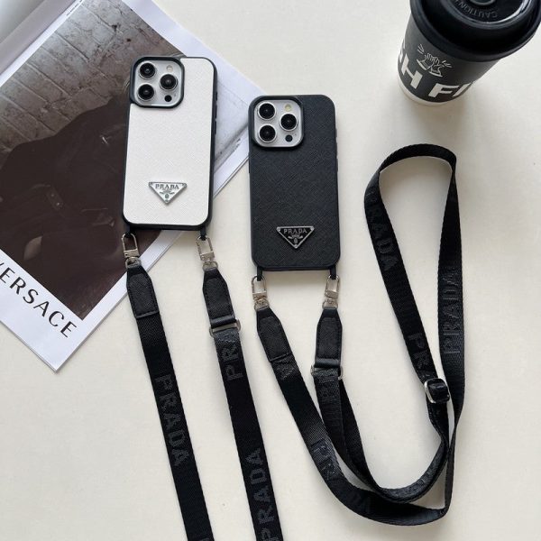 Pra Crossbody Leather iPhone Case - 图片 8