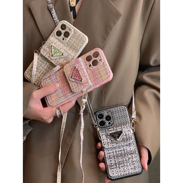 Pra Weave Card Bag Crossbody iPhone Case - 图片 8