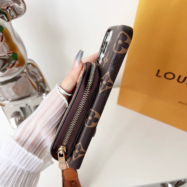 Lou GG Card Holder Chain iPhone Case - 图片 11