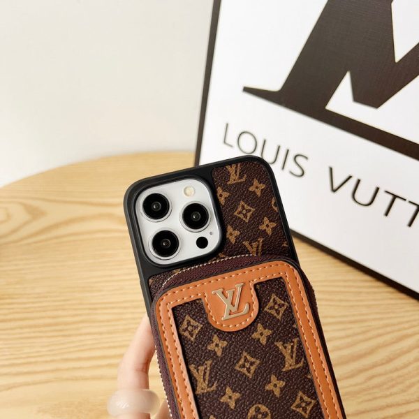 Lou GG Card Holder Chain iPhone Case - 图片 13