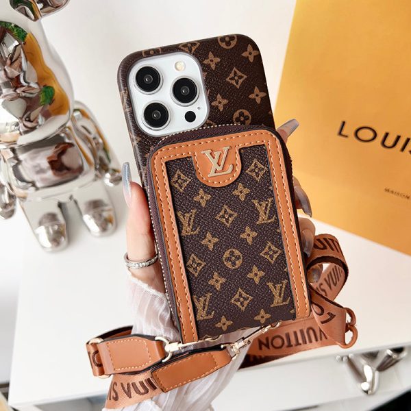 Lou GG Card Holder Chain iPhone Case - 图片 5