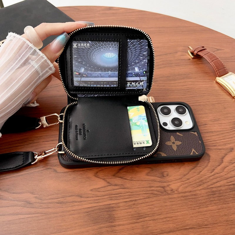 Lou GG Card Holder Chain iPhone Case - 图片 12