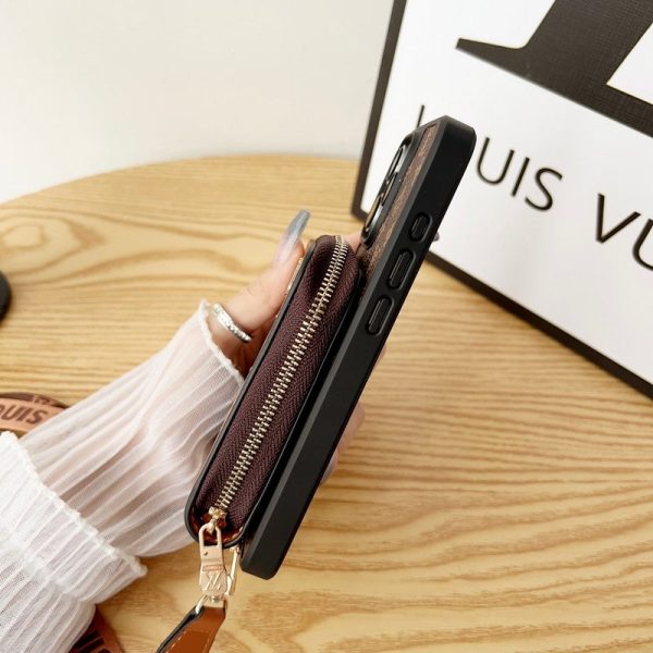 Lou GG Card Holder Chain iPhone Case - 图片 5
