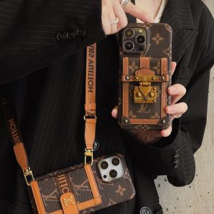 Lou Card Holder Chain iPhone Case