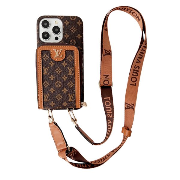 Lou GG Card Holder Chain iPhone Case - 图片 16