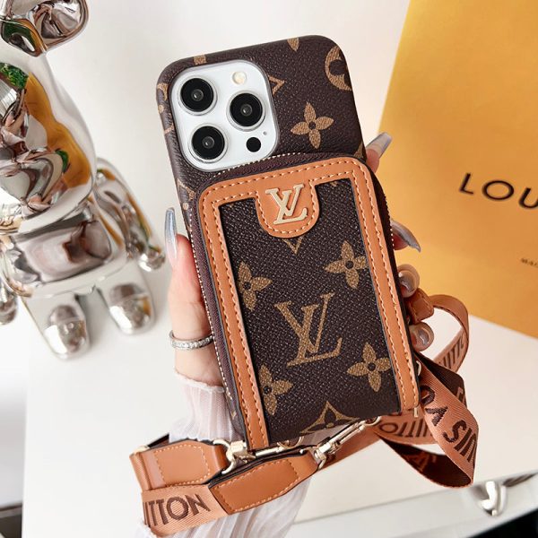 Lou GG Card Holder Chain iPhone Case - 图片 20