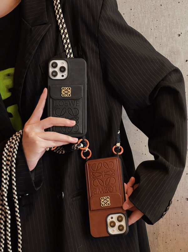 Loe Card Holder Leather iPhone Case - 图片 5