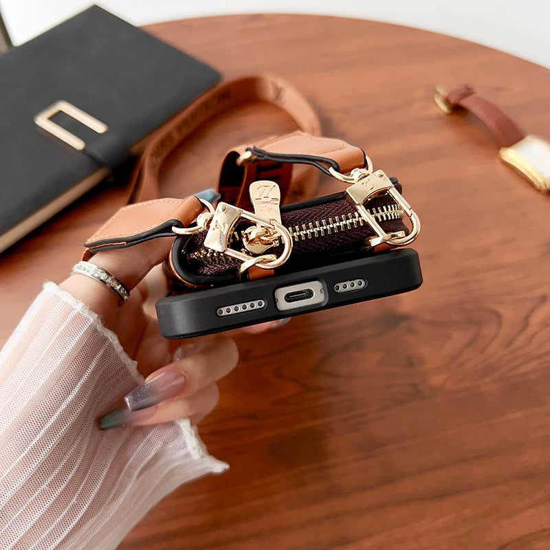 Lou GG Card Holder Chain iPhone Case - 图片 7