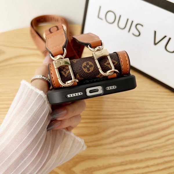 Lou GG Card Holder Chain iPhone Case - 图片 10