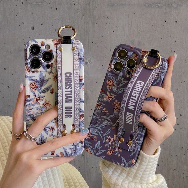 CD Purple & White Wristband iPhone Case - 图片 5