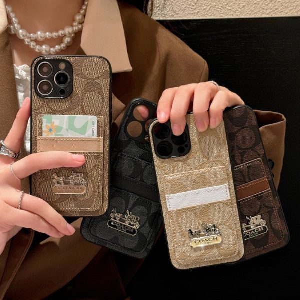 Coa Card Bag Leather iPhone Case - 图片 7
